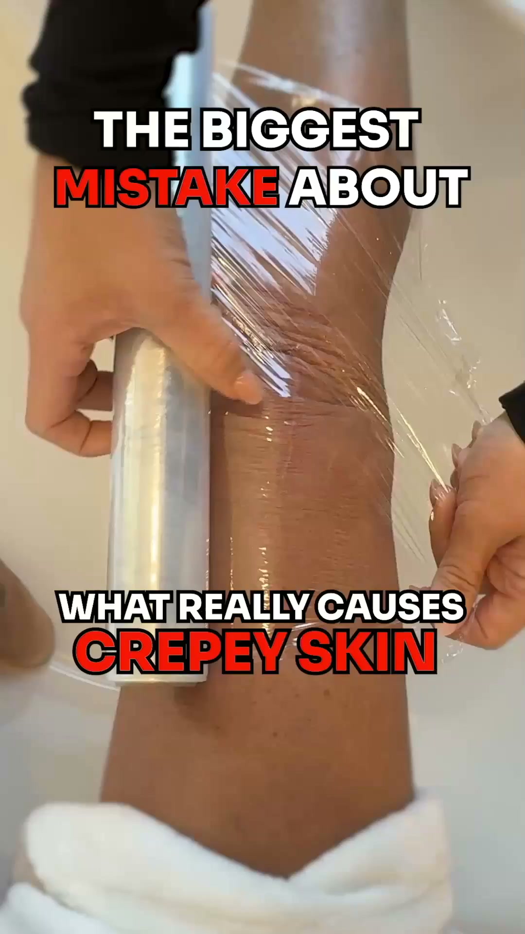Why Lotions Don’t Work for Crepey Skin (and What Actually Does)