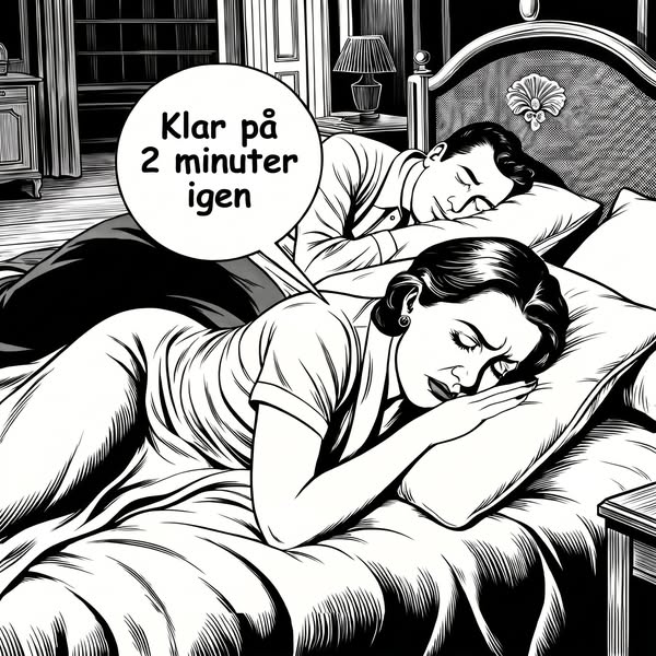 Läs det här om det tar slut för fort i sängen