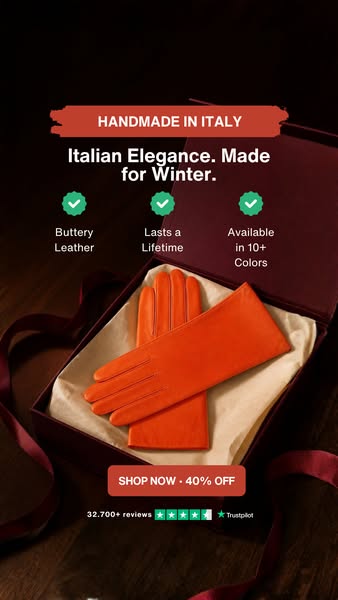Italian Leather Gloves