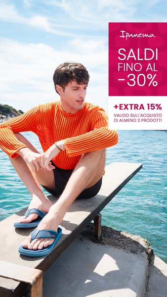 Ancora più saldi: fino al -30% + Extra 15%