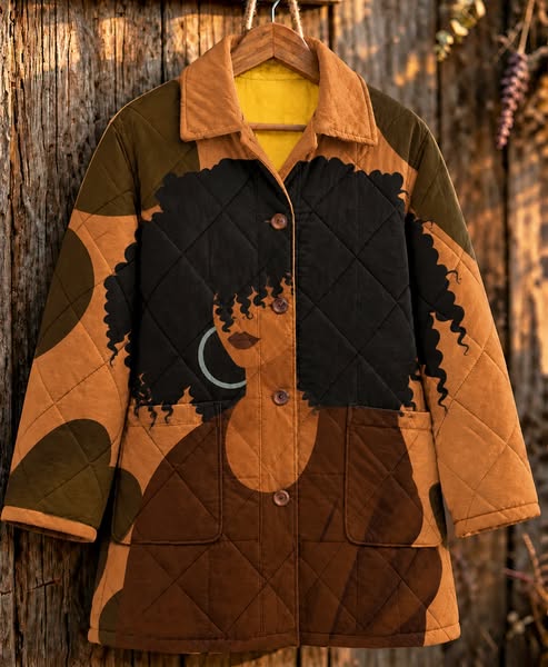 Printed Quilted Jacket