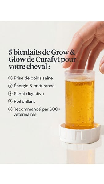 Grow & Glow : soutien du poids, de la force et de l’éclat
