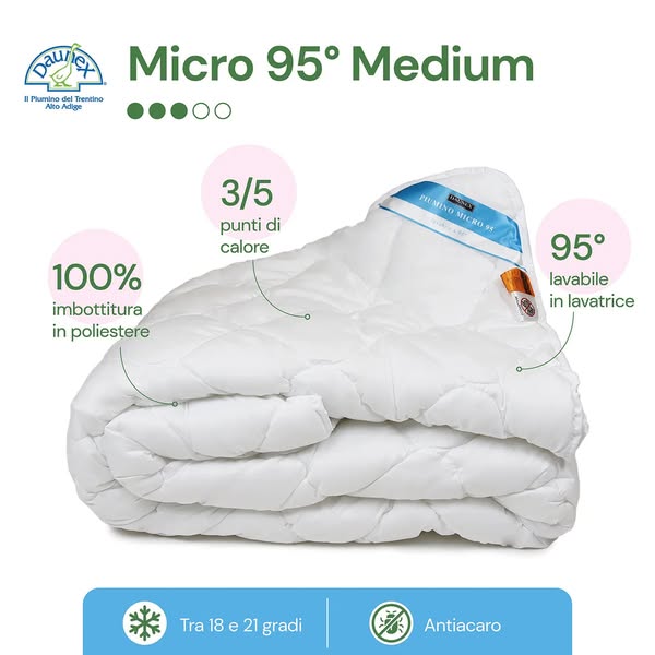 Piumino in microfibra Micro 95 Medium Daunex - €73.90