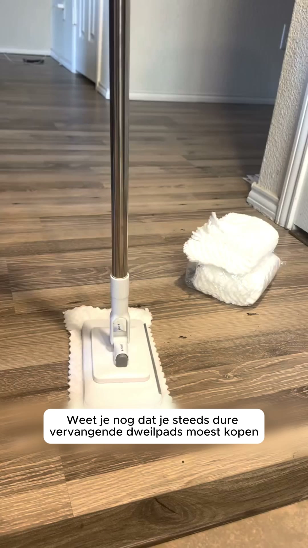 Ik kan niet meer zonder deze dweil
