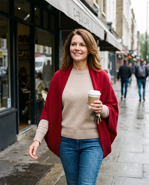Finally, a Wrap That Stays on Your Shoulders