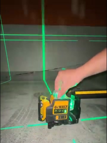 DEWALT DCLE34035D1 18V XR® 3×360° | Nivelação Remota de Alta Precisão