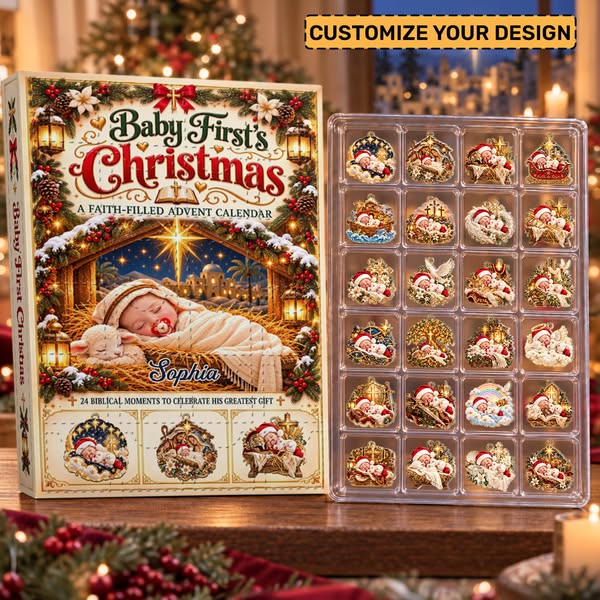 Personalized Christmas Advent Calendar