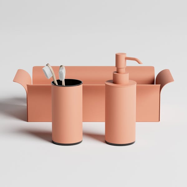 Kit bagno con organizer