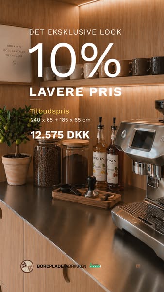 Det eksklusive look – 10% billigere