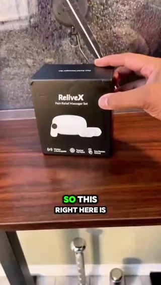 Finally — a pain relief device with no wires, no sticky mess