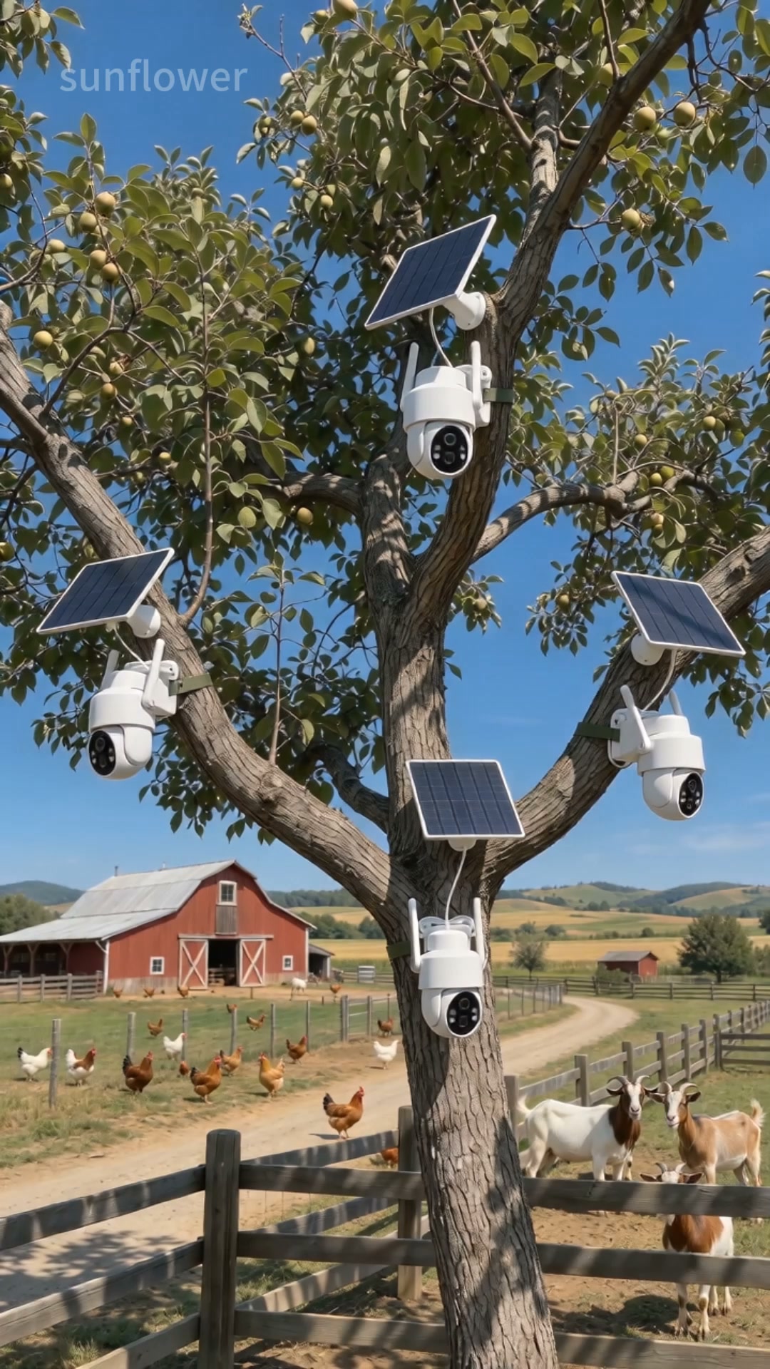 A "security camera" that doesn't need electricity.