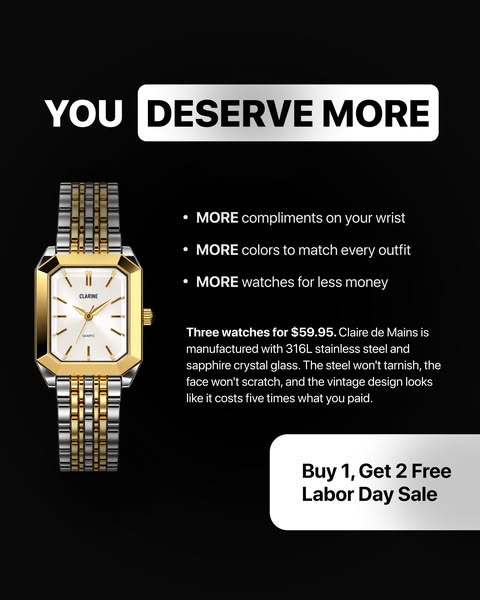 BUY 1 GET 2 FREE