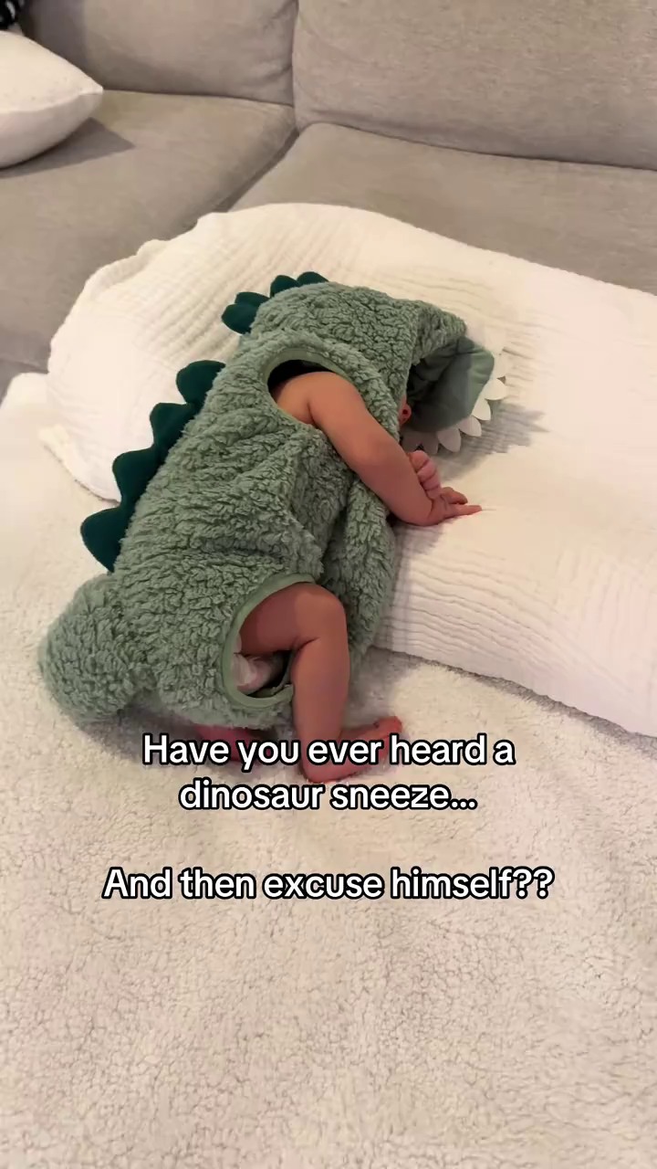 Personalized Dino Romper for Your Little Monster!
