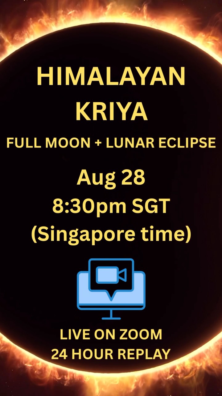 Live on Zoom: 8:30 PM SGT
