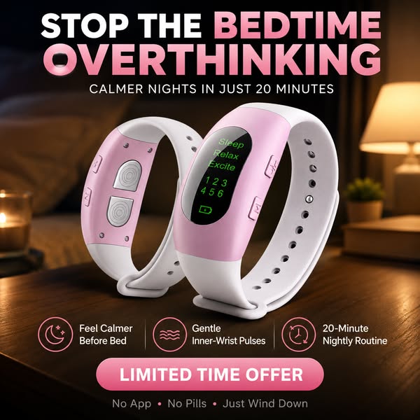 Stop carrying the day into bed.