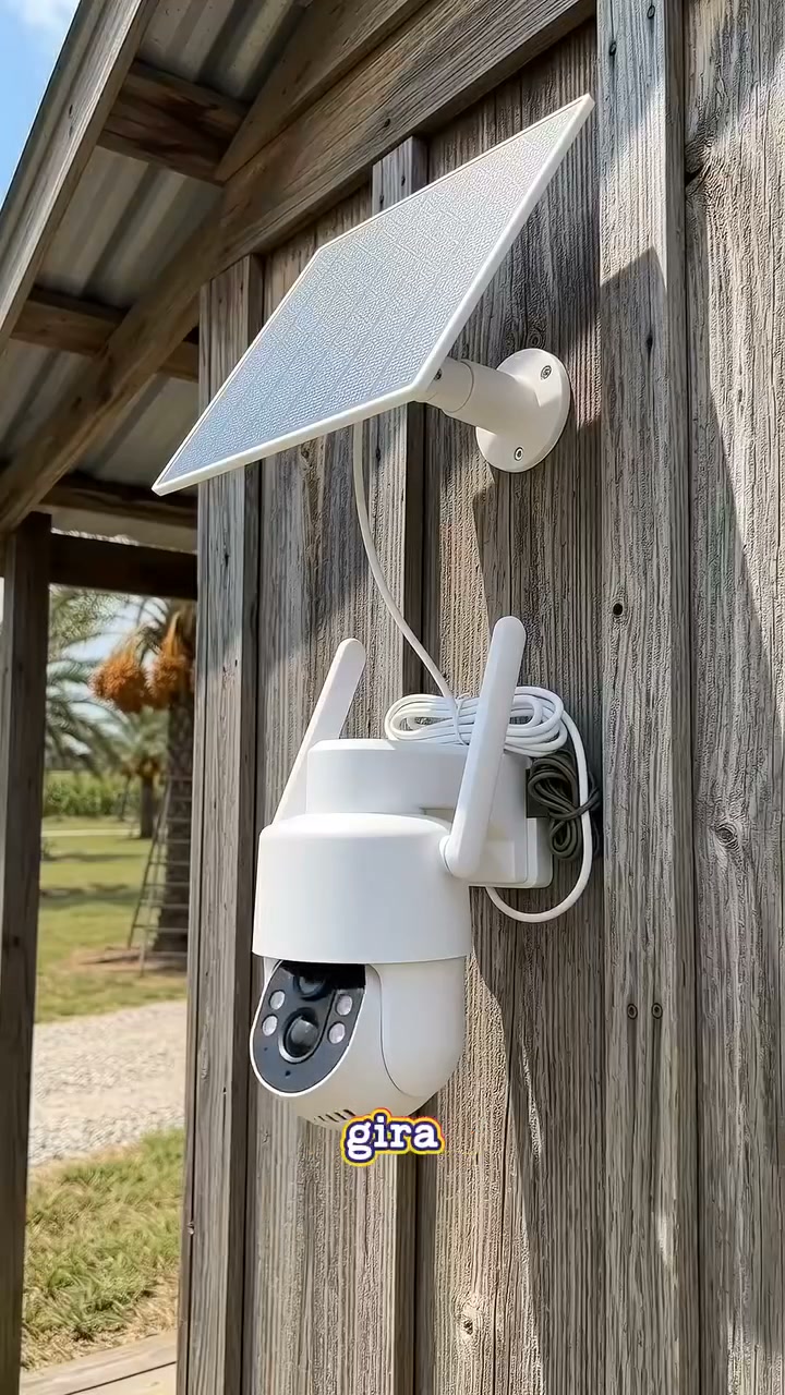 A "security camera" that doesn't need electricity.
