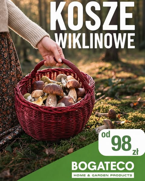 Kosze wiklinowe już od 98 zł