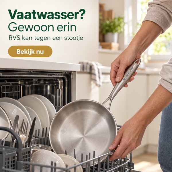 Gewoon de vaatwasser in