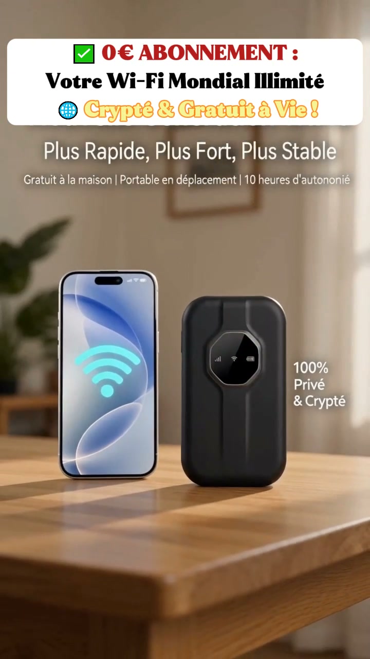 Vente Flash : WiFi Mondial Illimité sans abonnement à partir de 47€ !