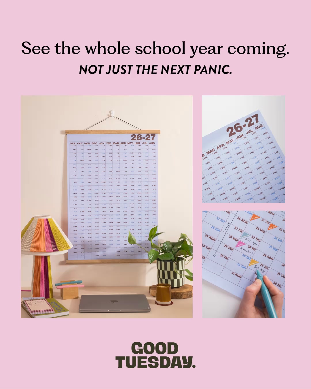 The 2026/27 School Year, All on One Wall