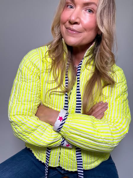 Quilted Jacket | Limoncello £215