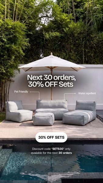 Get 30% Off All Sets