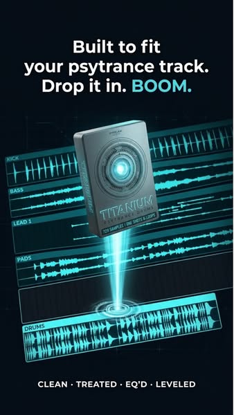 TITANIUM · 729 Psytrance Drums