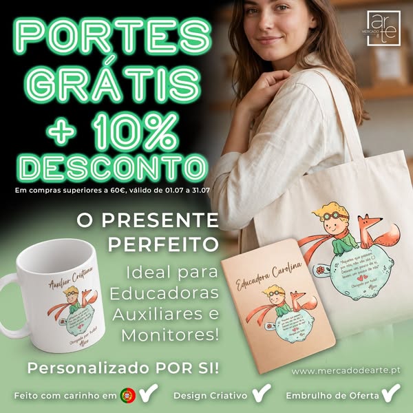Mercado de Arte : Presentes Personalizados para toda a familia