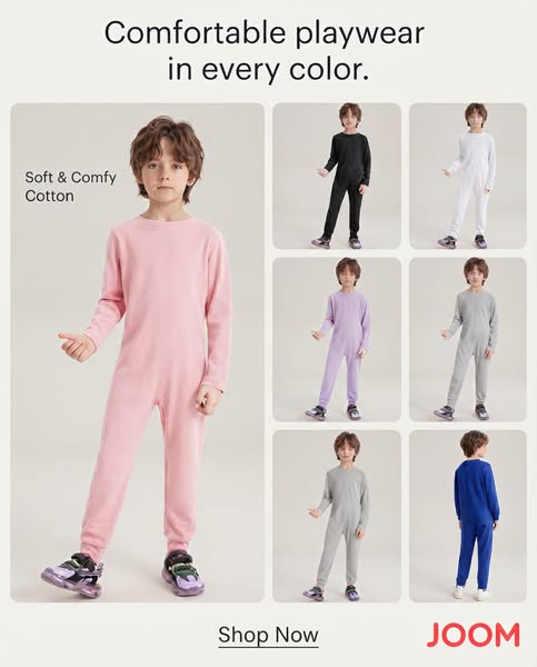 Colorful Kids' Jumpsuits