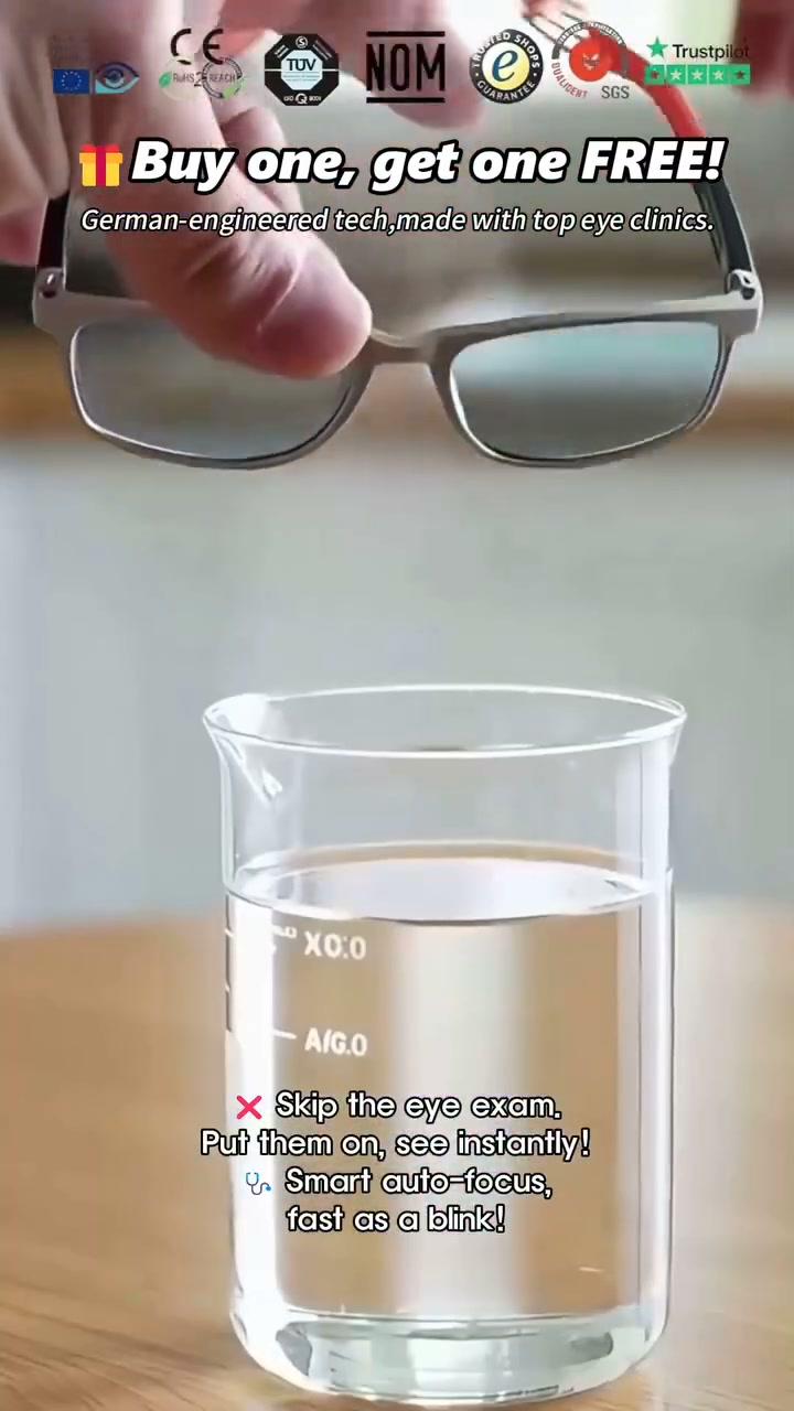 Say Goodbye to Swapping Glasses! (70% OFF)