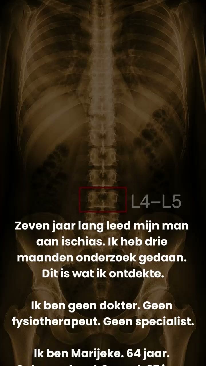 Hoe mijn man van zijn ischias afkwam