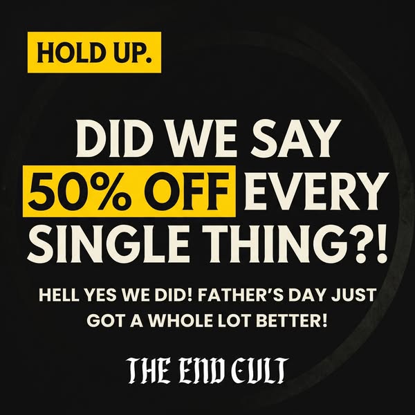 Father's Day Sale - 50% Off Sitewide