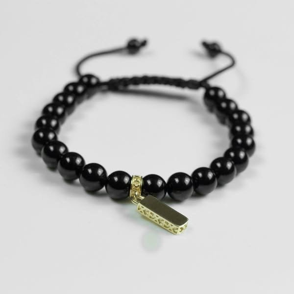 Luxury Edition solid gold Gold Bar Charm bracelet + Spedizione gratuita