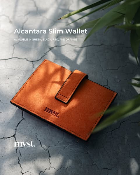 Alcantara Slim Wallet