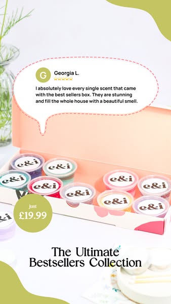 The Bestsellers Box: £19.99 for 10 Gel Wax Melts!