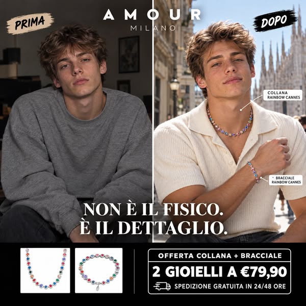 2 gioielli 79,90€ · per sempre, non una settimana
