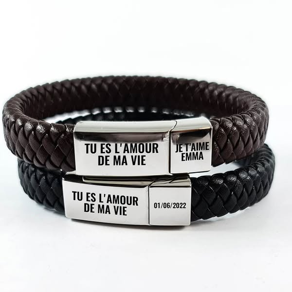 Bracelet de Saint-Valentin - cadeau pour hommes