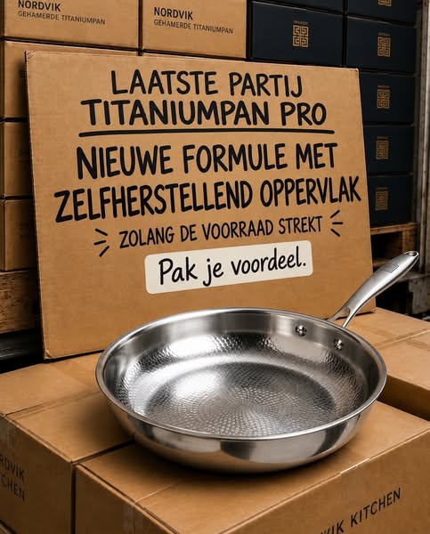 Tien kapotgeslagen pannen, maar één bleek echt