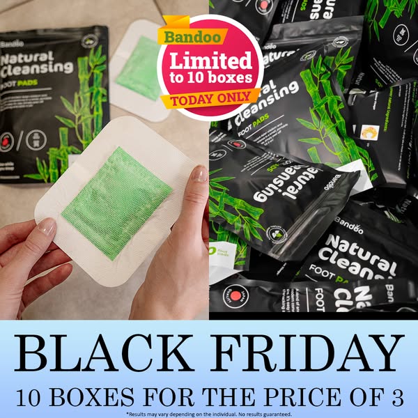 Last Call: -70% Off All Bandoo Detox Patches