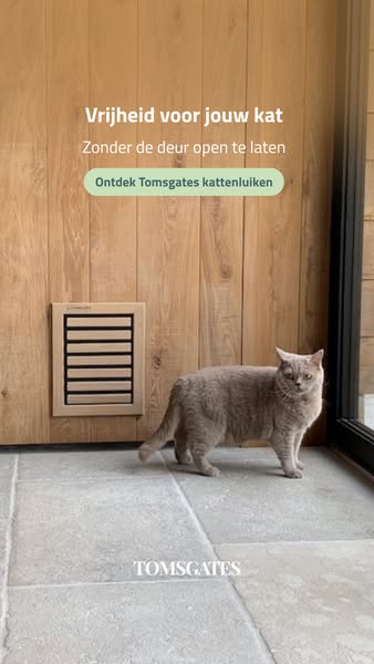 Laat je kat zelf kiezen met Tomsgates