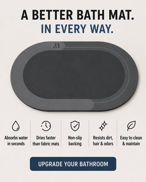Upgrade Your Bathroom with the Magic Mat™