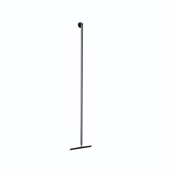 Vloerwisser inclusief ophangsysteem 125cm gun metal