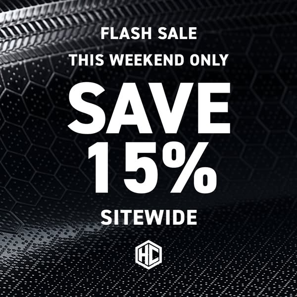 15% OFF SITEWIDE – THIS WEEKEND ONLY!