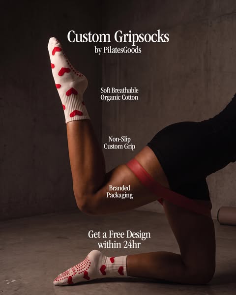 Get your free grip sock design. No order needed.