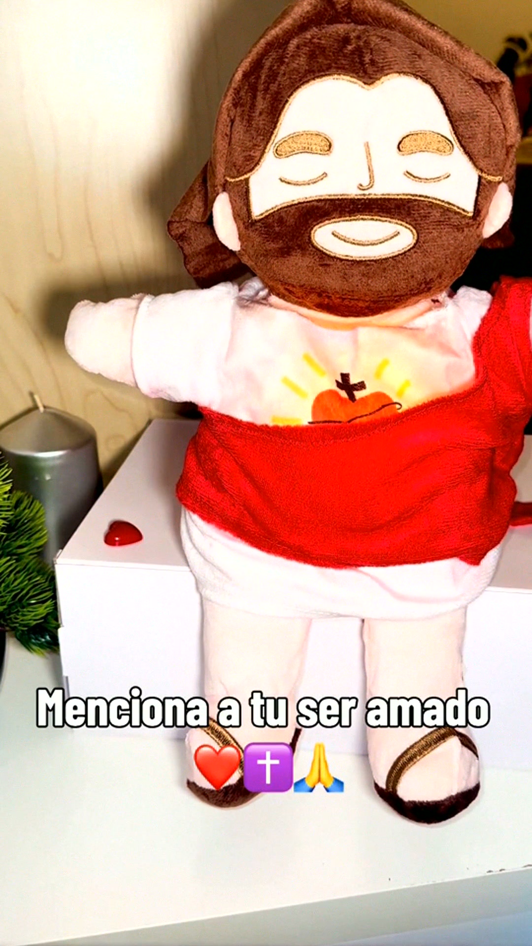 El Peluche de Jesús que respira de verdad