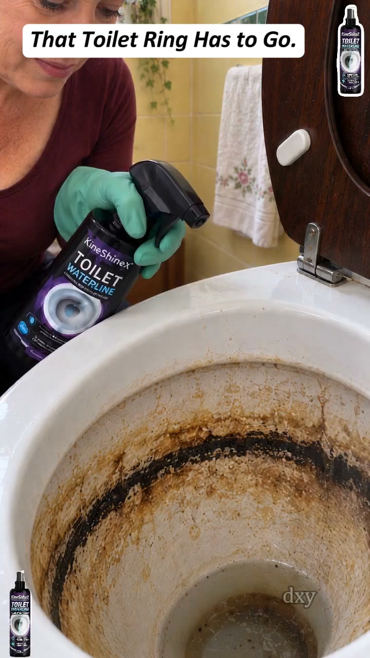 Say Goodbye to That Black Toilet Ring!