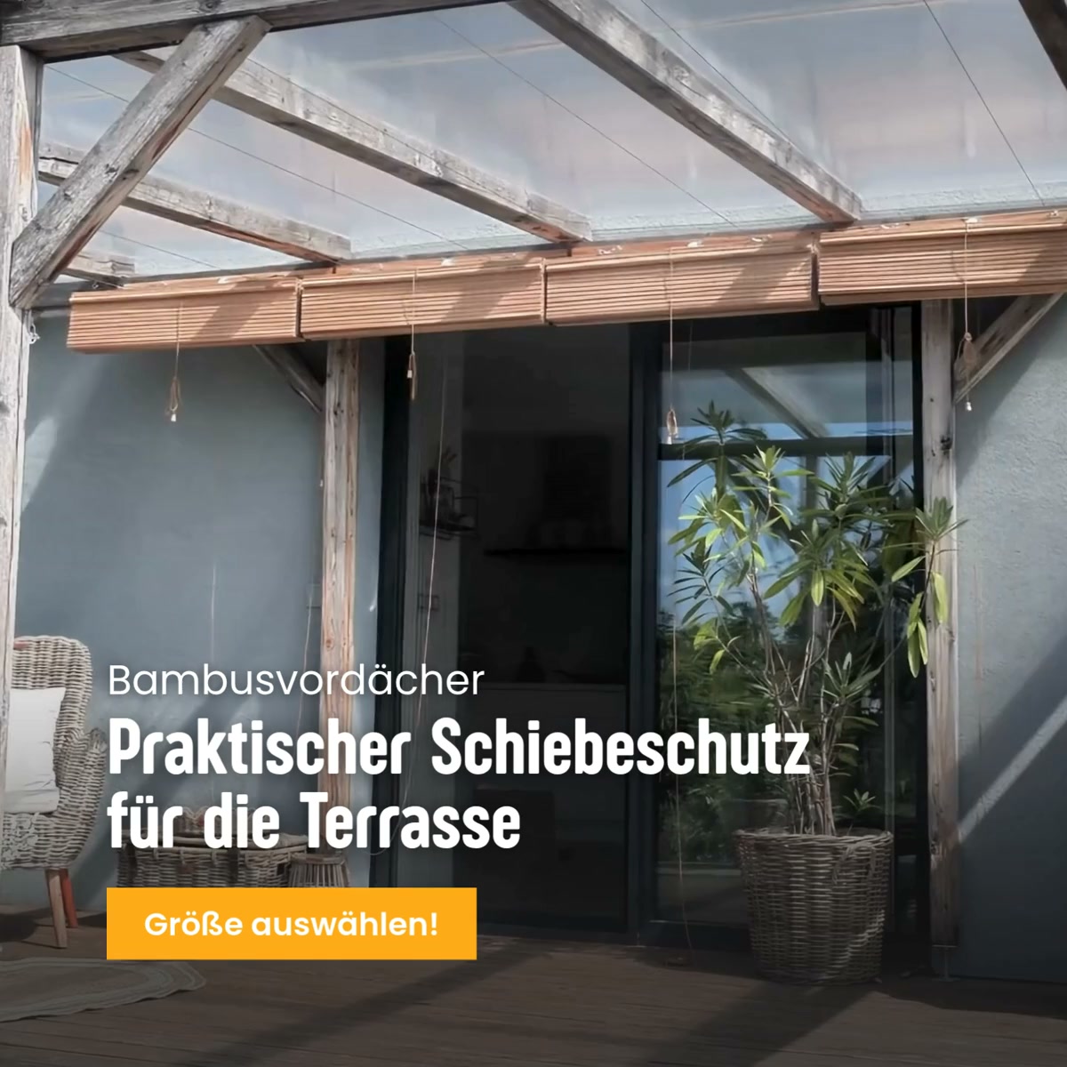 Stilvolle Beschattung für Ihre Pergola