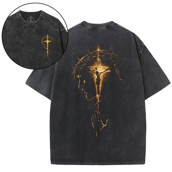 GuidingCross Best-Selling Christian Washed T-Shirts