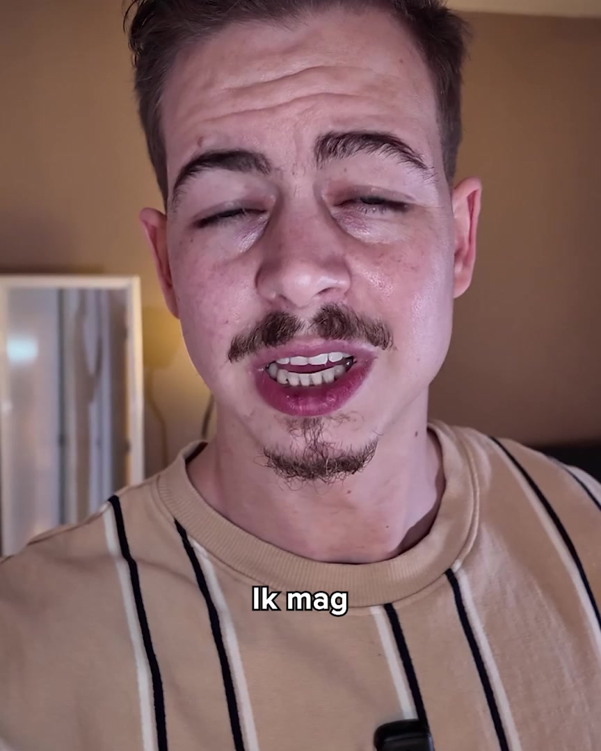 Zij kocht hem. Hij wil nooit meer iets anders.