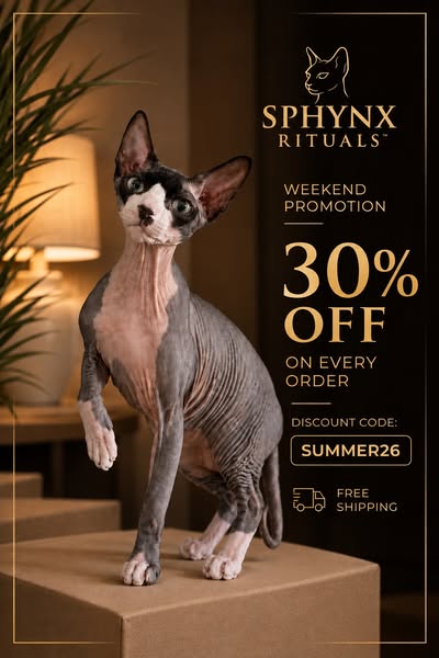 Professional care for hairless cats | Sphynx Rituals - SPHYNX RITUALS